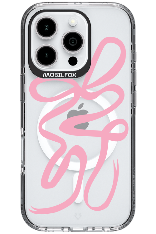 Pink Bow - Apple iPhone 16 Pro