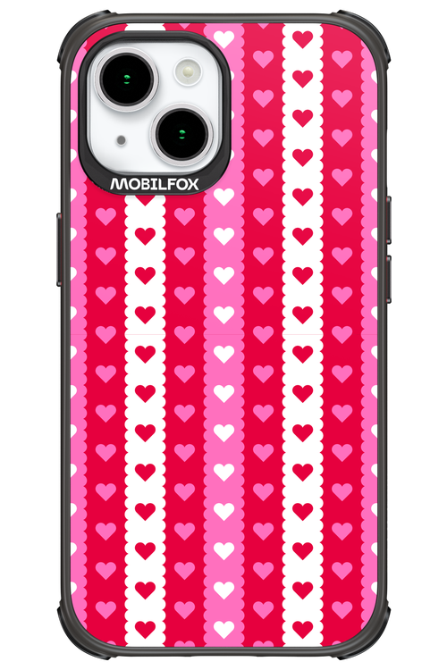 Christmas Heart Biscuit - Apple iPhone 15