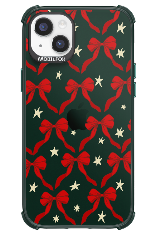 Bow & Stars (Transparent) - Apple iPhone 14 Plus