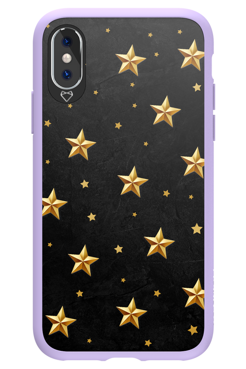Golden Stars - Apple iPhone XS