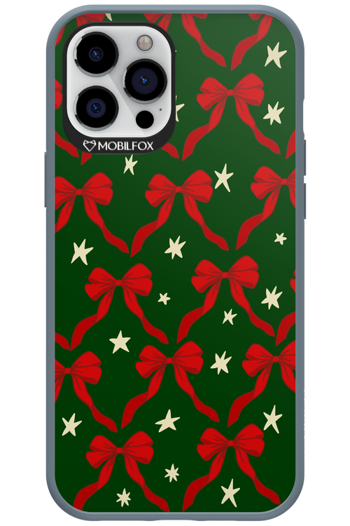 Bow & Stars (Green) - Apple iPhone 12 Pro Max