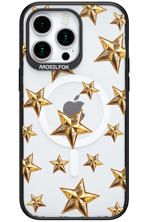 Gold Stars - Apple iPhone 15 Pro Max