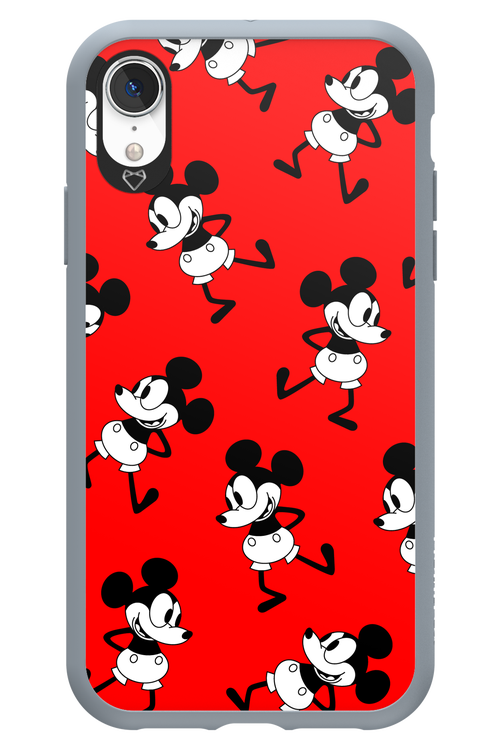 Iconic Mouse (red pattern) - Apple iPhone XR