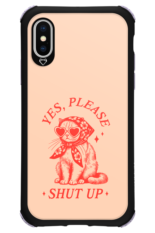 Shut upp - Apple iPhone X